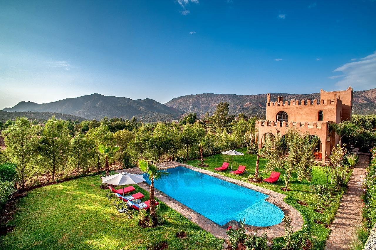 Tizi N'Ouirgane Hotel Bagian luar foto